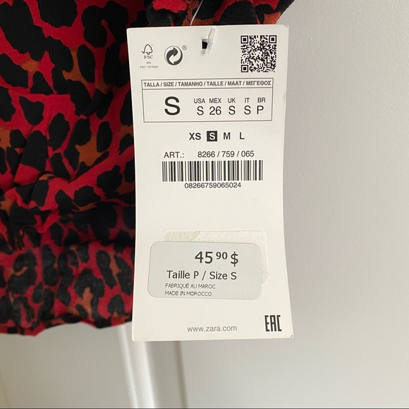 Puff sleeve leopard shirt - Picture 8 of 8